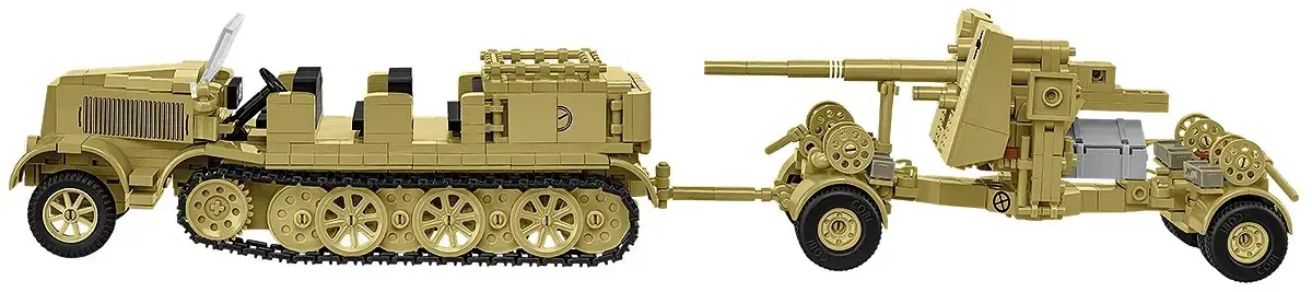 Cobi Sd.Kfz.8 Towing 8.8 cm Flak 36, 975 pcs Photo 14