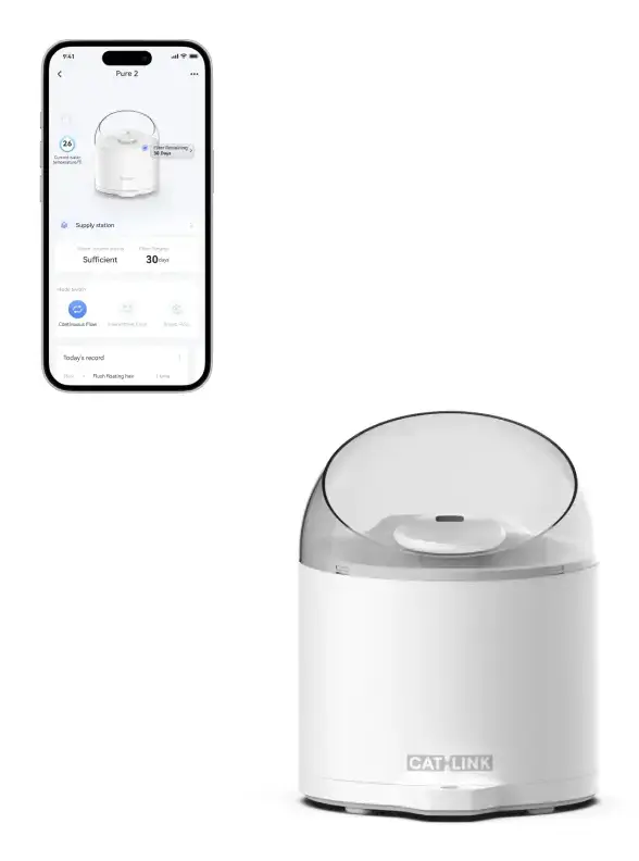 Catlink PURE 2 автоматическая поилка Photo 2