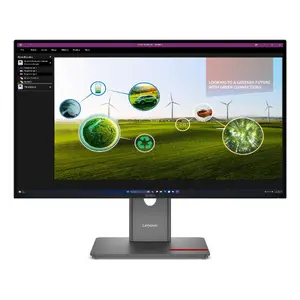 Monitors Lenovo ThinkVision P27Q-40 27" IPS Quad HD 2560x1440 6 ms, USB 3.2 hubs, VESA, augstuma regulēšana, melns