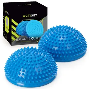 Sensory pillow Springos ACT0117 — PVC sensory half-balls set, diameter 16 cm, height 9 cm, non-slip, max load 100 kg