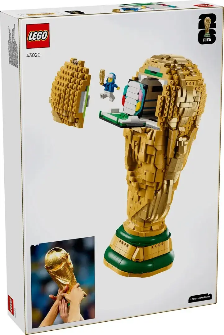 LEGO Editions Sports 43020 FIFA trofejas modelis Photo 2