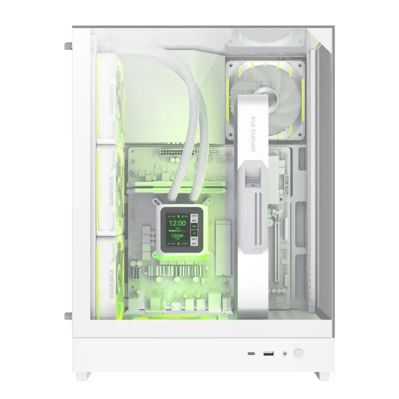 GameMax T20 WH PC Midi Tower Photo 2