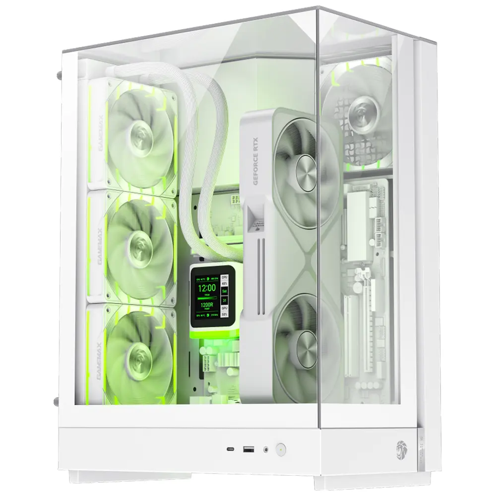 PC Midi Tower GameMax T20 WH