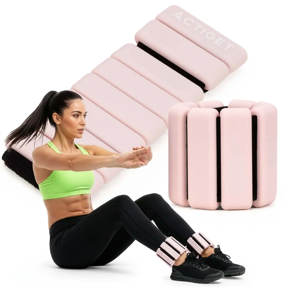 Ankle weights Springos ACT0125 2×0.5 kg Photo 4