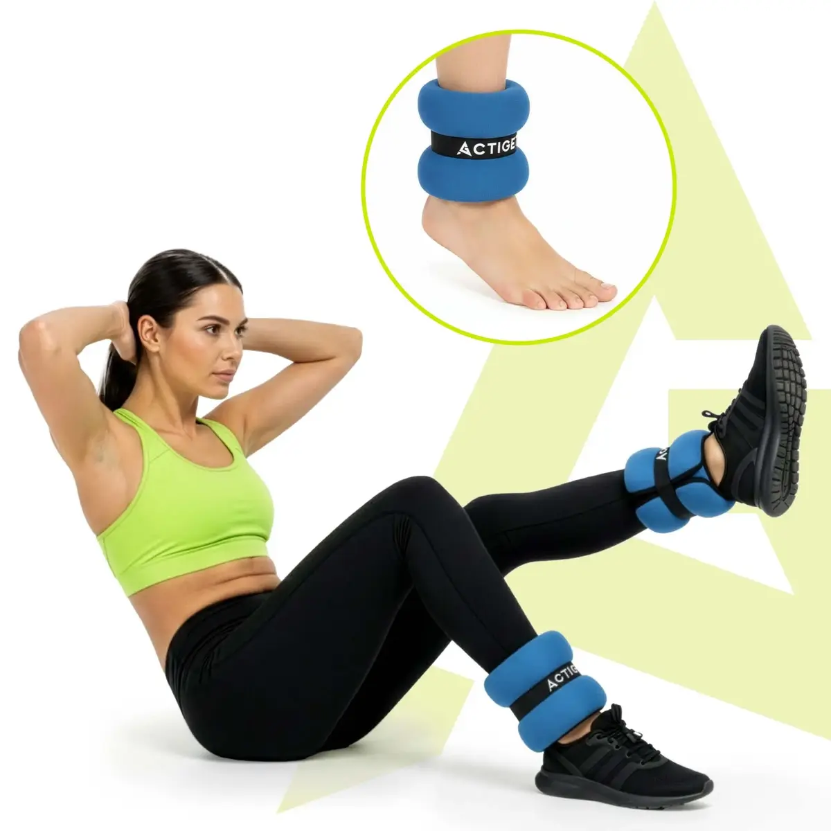 Springos ACT0130 ankle/wrist weights 2 x 2 kg Photo 9