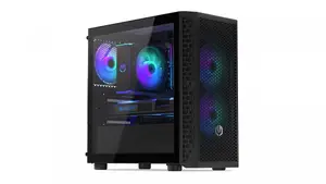 PC case ENDORFY Signum M30 ARGB Mini Tower, black, no PSU, USB-C 3.2, 2× USB-A 3.2, 387×205×401 mm, ARGB