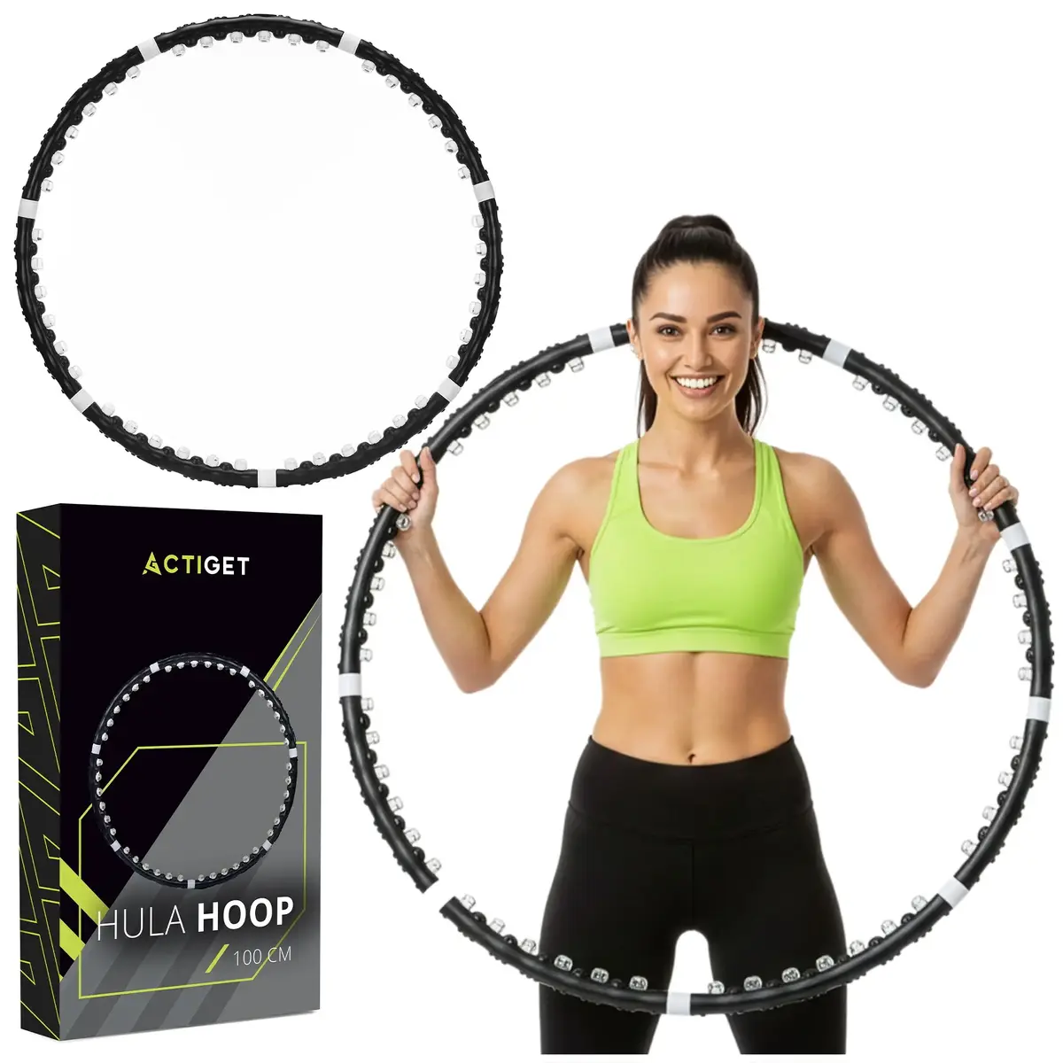 Hula hoop Springos ACT0134 foldable fitness hoop Photo 3