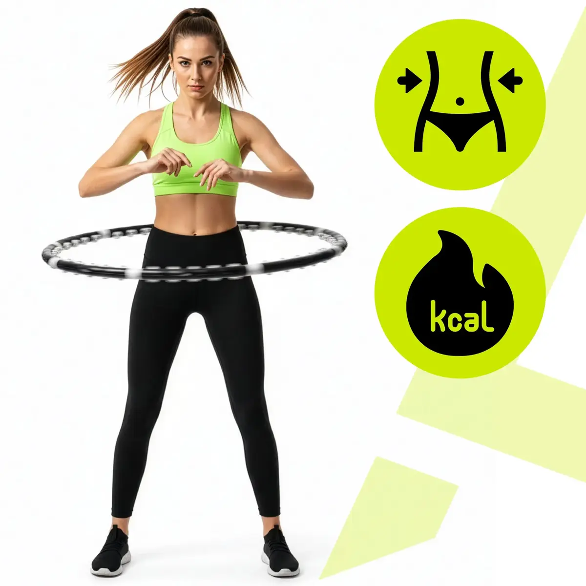 Hula hoop Springos ACT0134 foldable fitness hoop Photo 6