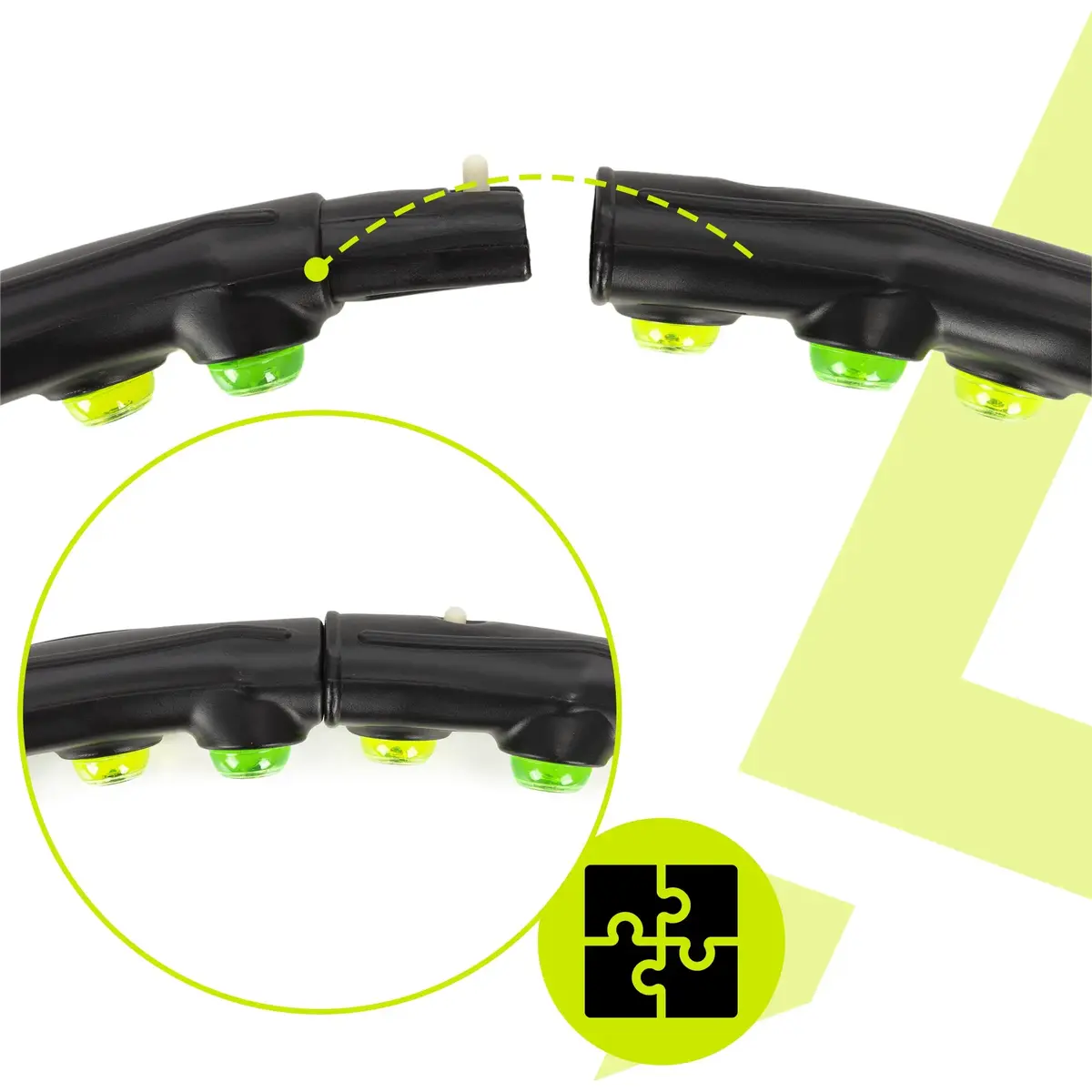 Hula hoop Springos ACT0135 foldable 88 cm Photo 10