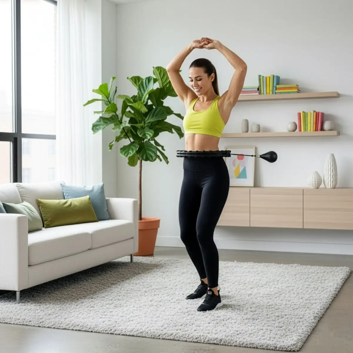 Hula hoop Springos ACT0136 — weighted, adjustable Photo 5