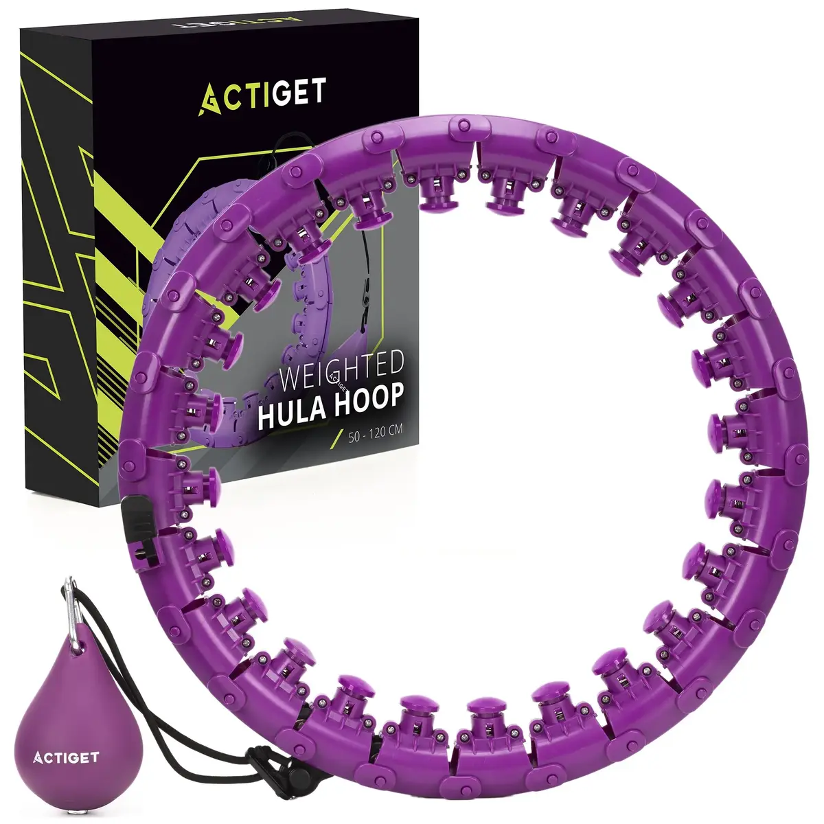 Weighted Hula Hoop Springos ACT0137 Photo 3