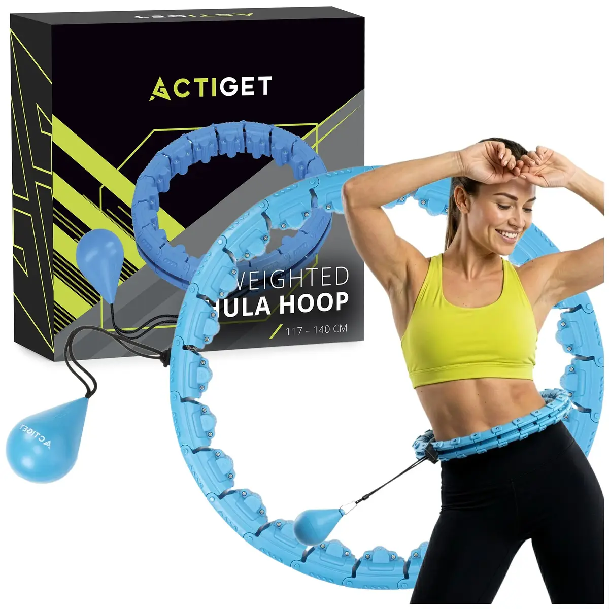 Springos ACT0138 weighted hula hoop Photo 3