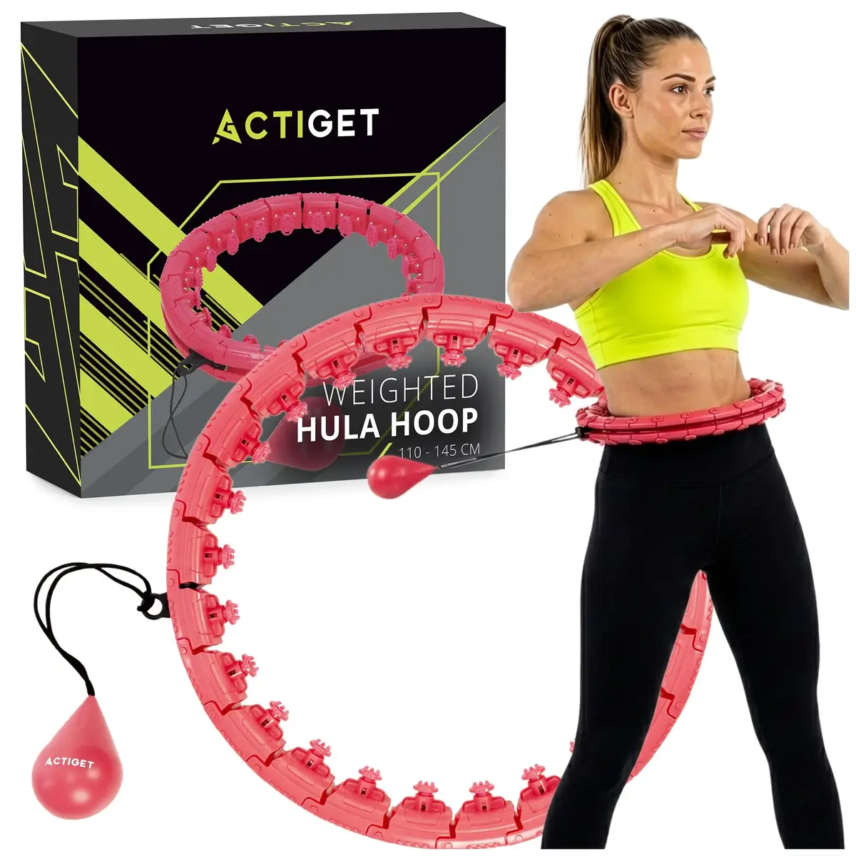 Weighted Hula Hoop Springos ACT0139 Photo 2