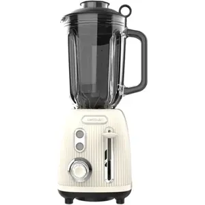 Стационарный миксер CECOTEC Power Black Titanium RetroBeige, 1200 Вт, чаша 1,5 л