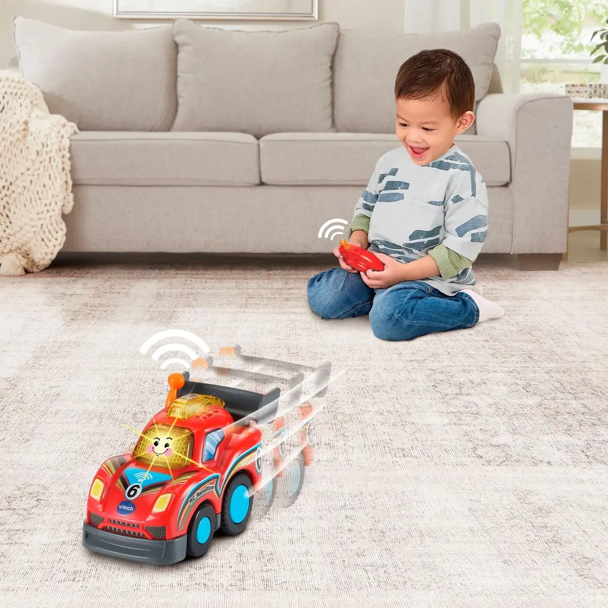 VTech Tut Tut Baby Flitzer tālvadāma sacīkšu mašīna Photo 3