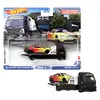Hot Wheels Team Transport Truck & Race Car Photo 2