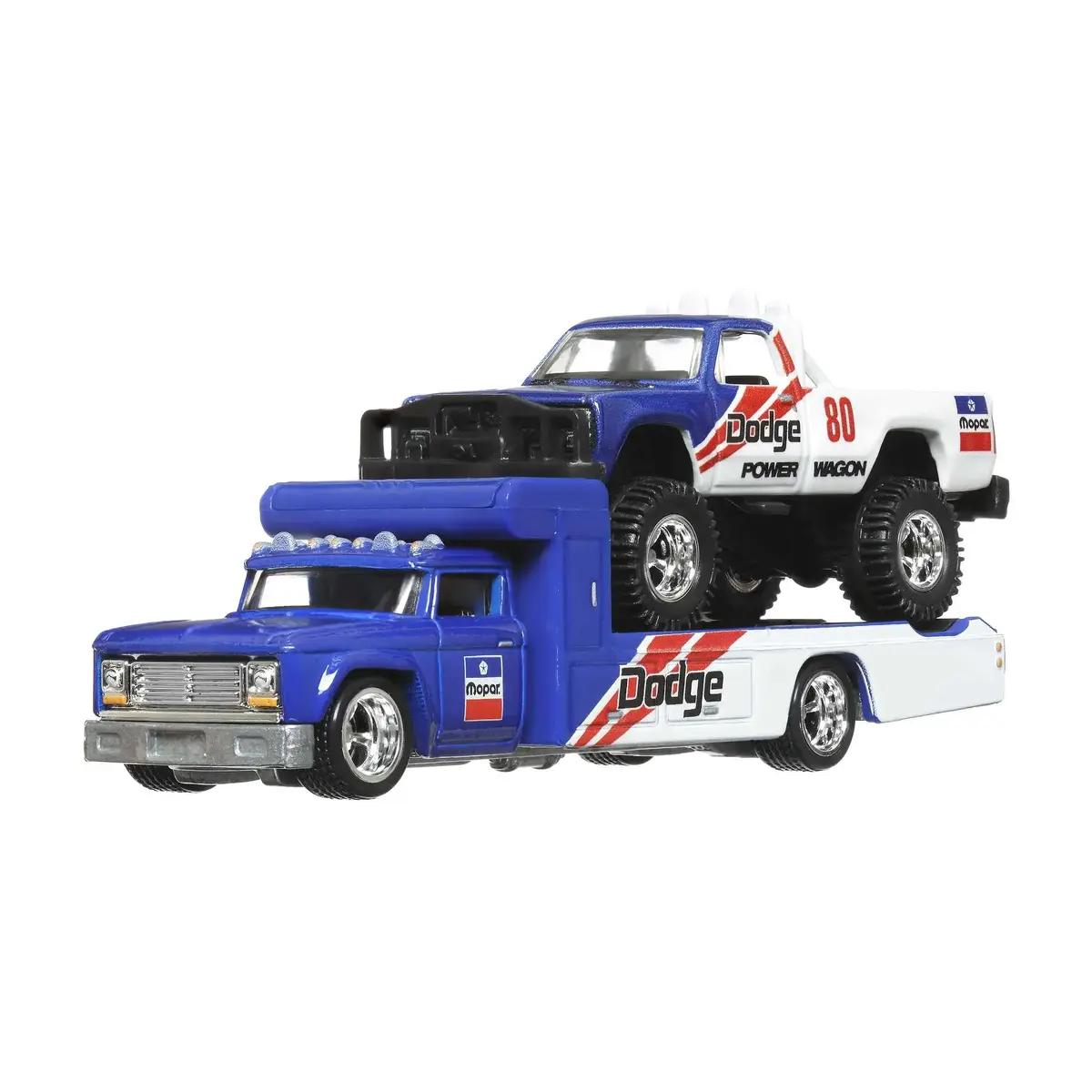 Hot Wheels Team Transport Truck & Race Car Photo 5