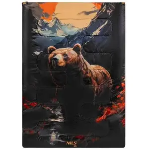 Спальный мешок (3 в 1) Nils Extreme NC3601 Bear — двуспальный, модульная 3-в-1 конструкция