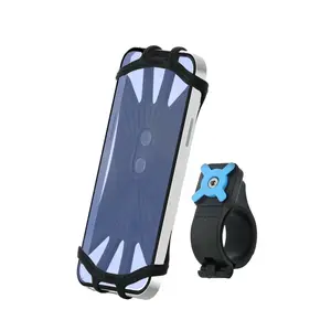 Passive mobile phone holder MOBILIS 044028 for bicycle, scooter and kick scooter, black