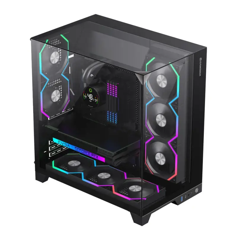 GameMax Infinity Pro BK Midi Tower — корпус ПК Photo 4