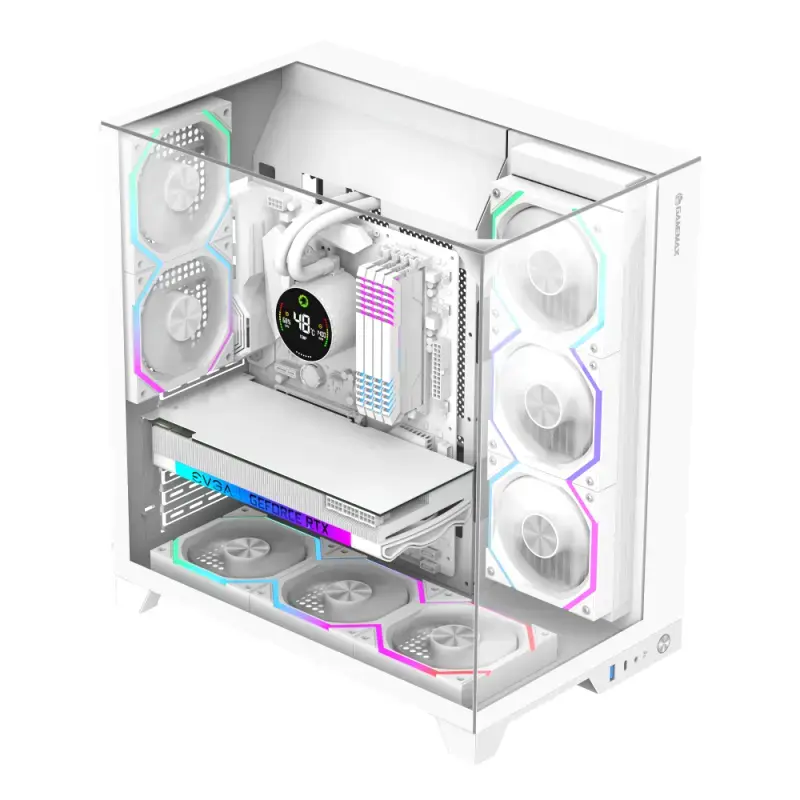 GameMax Infinity Pro WH Midi Tower корпус Photo 4