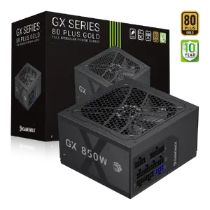 Блок питания GameMax GX 850GF 850 Вт 80 Plus Gold полностью модульный ATX