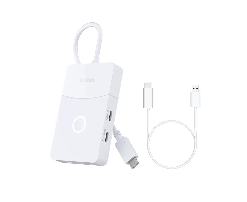 D-Link DUP-501 USB-C centrmezgls ar USB
