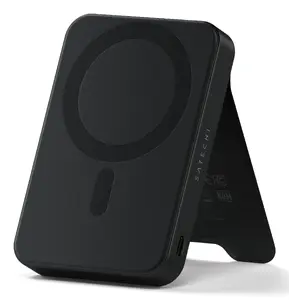 Портативный аккумулятор Satechi ST-B10Q2SK 10000 mAh с беспроводной зарядкой, черный
