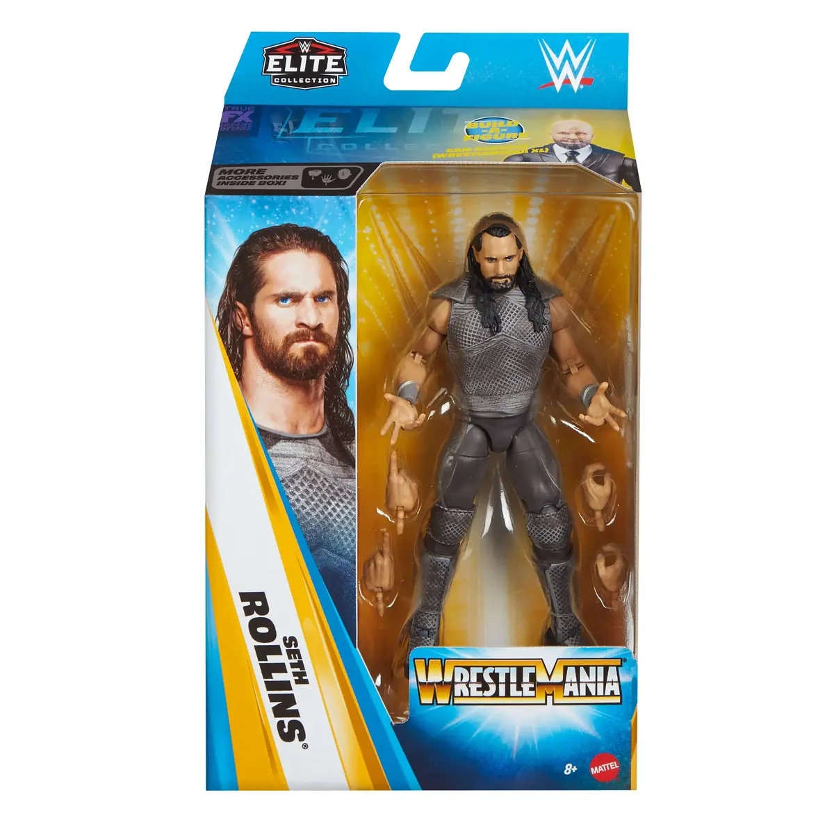 MATTEL WWE Elite figūru komplekts Seth Rollins Photo 2