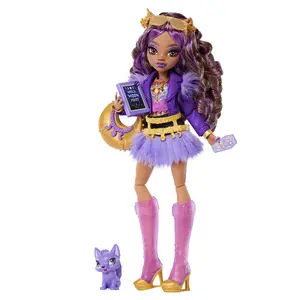 Modeļu lelle MATTEL Monster High CLAWDEEN WOLF Pop, 285,7 mm, audums un plastmasa, 4+