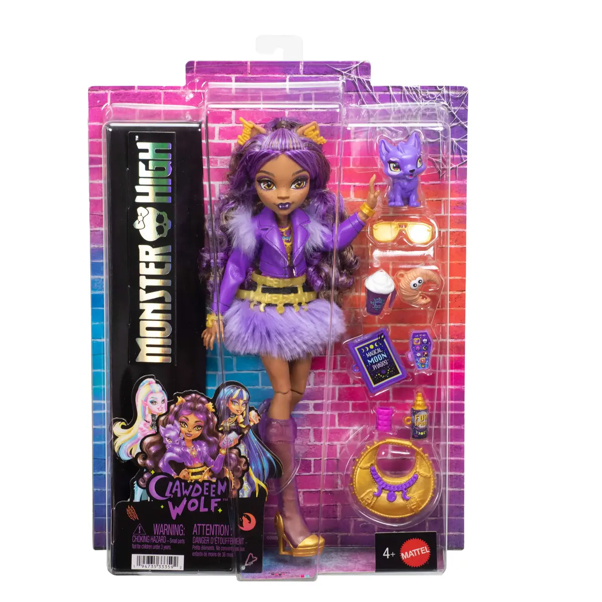 MATTEL Monster High CLAWDEEN WOLF Pop lelle Photo 6