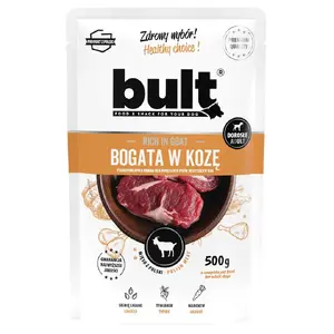 Консервы для собак BULT Saszetka mielonka bogata w kozę 500 г