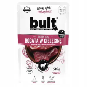 Влажный корм для собак BULT Saszetka mielonka bogata w cielęcinę 500 г