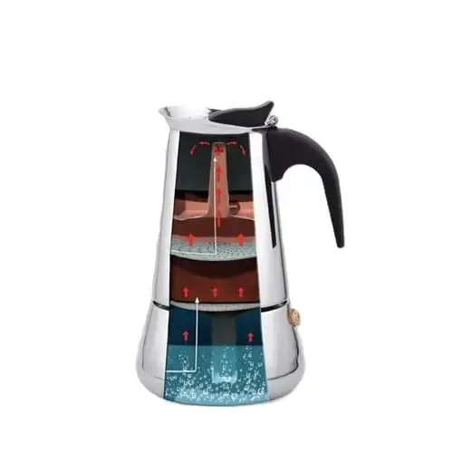 Moka pot Maestro MR-1660-9 — 6 cups Photo 3