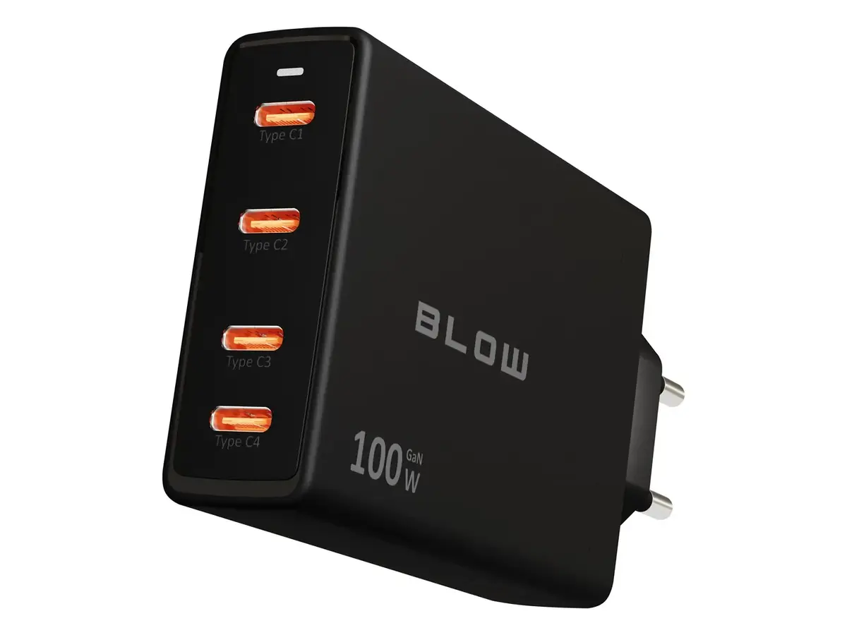 BLOW Сетевое зарядное 4×USB‑C PD 100W GaN Photo 3