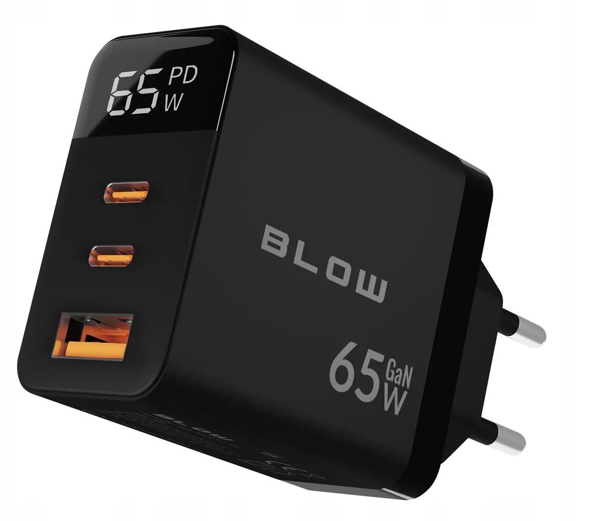 Sienas lādētājs BLOW 65W GaN ar