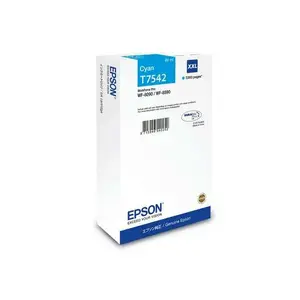 Картридж чернильный Epson T7542 Ultra High Yield Cyan, оригинальный, 1 шт