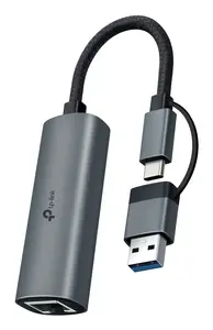 TP-Link UE310C USB Type-C to RJ45 Gigabit Ethernet Network Adapter with Wired Connectivity and 1000 Mbit/s Maximum Data Transfer Rate