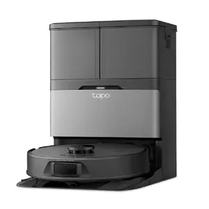 Робот-пылесос TP-Link Tapo RV50 Pro Omni — пылесборник 0,28 л, аккумулятор 5200 мА·ч, база с резервуаром 3 л