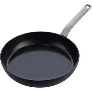 Frying pan GreenPan CC006387-001, all-purpose round, 28 cm, black with stainless steel