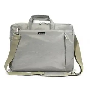 Laptop briefcase PLATINET PTO156YG for 39.6 cm (15.6") screens, grey, shoulder strap