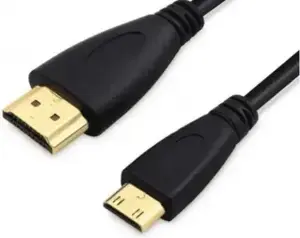 HDMI to mini HDMI cable Brackton MHD-HDE-0100.B, HDMI 1.4, 1 m, 4K@30Hz