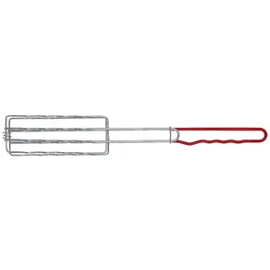 Grill grate for sausages ASI COLLECTION 62×18×7 cm — stainless steel holder for grilling sausages