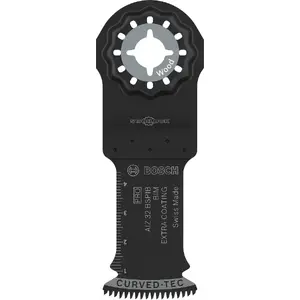 Погружное пильное полотно Bosch PRO AIZ 32 — ширина 32 мм, глубина 50 мм, для абразивной древесины, твердой древесины и пластика