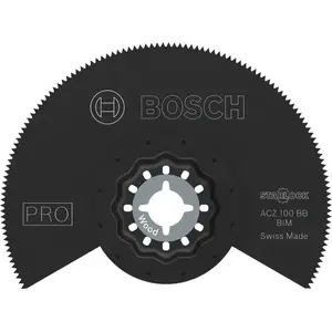 Segmented blade attachment for multifunction tool Bosch 2 608 669 118 — 10 cm, for laminate PVC wood with nails