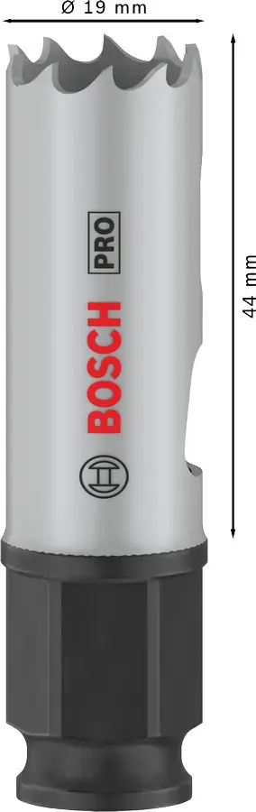 Коронка Bosch PRO Multi Material PC Plus 44/19 мм Photo 2