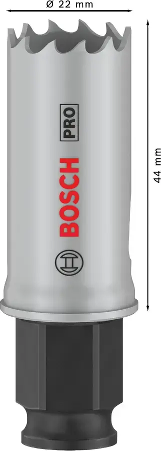 Bosch PRO Multi Material PC Plus 44/22 mm zāģa korpuss Photo 2