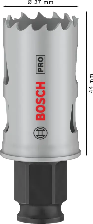 Bosch PRO Multi Material PC Plus 44/27 мм коронка Photo 2