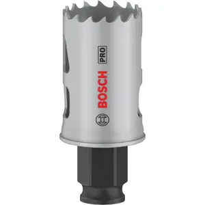 Коронка Bosch PRO Multi Material PC Plus 44/30 мм — одиночная, Ø30 мм, для сверла, для гипсокартона/металла/пластика/мягкой древесины