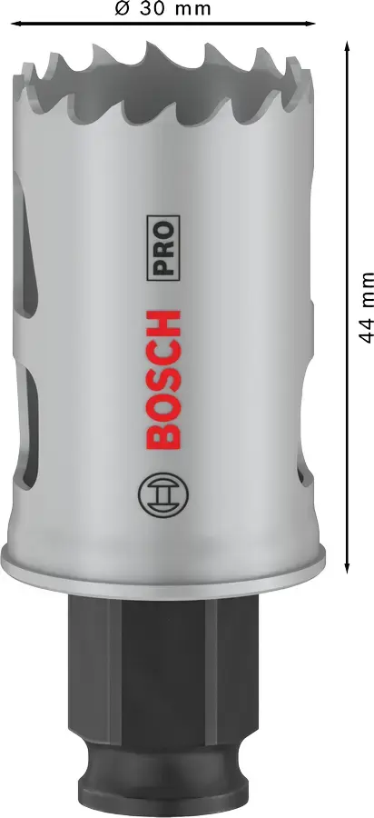 Bosch PRO Multi Material PC Plus 44/30 мм коронка Photo 2